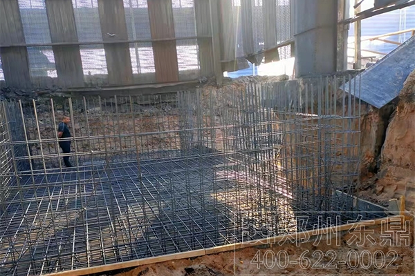 內蒙古煤泥烘干機項目土建現場 內蒙古煤泥烘干機項目土建現場