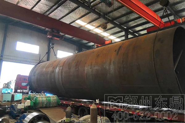 山西運城煤泥烘干機裝車發貨