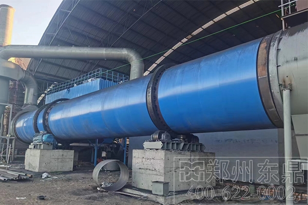 內(nèi)蒙古伊旗煤泥烘干機設備項目安裝現(xiàn)場