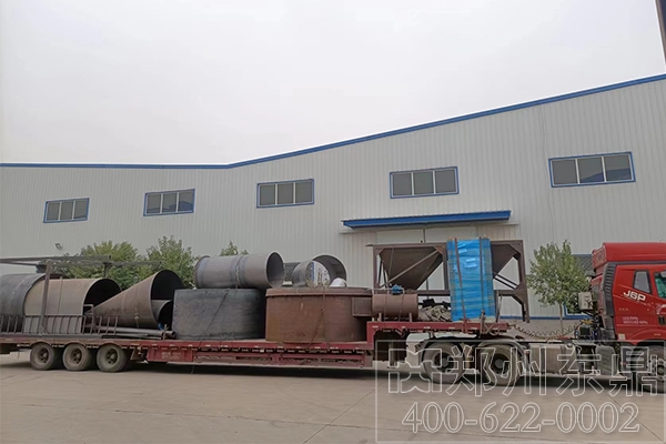內蒙古煤泥烘干機發貨