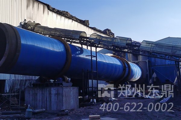 山西大同煤泥烘干機(jī)設(shè)備安裝現(xiàn)場