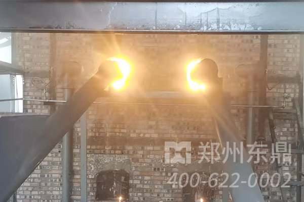 山西大型煤泥烘干機生產線帶料試機